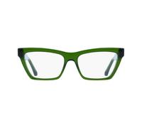 Salvatore Ferragamo Sf3021 Occhiali Da Vista Donna Verde Cat-eye