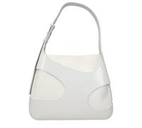 Salvatore Ferragamo White Leather Shoulder Bag