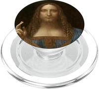 Salvatore Mundi di Leonardo Da Vinci PopSockets PopGrip per MagSafe