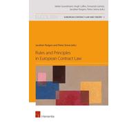 Salvatore Patti Rules and Principles in European Contract Law (Tascabile)