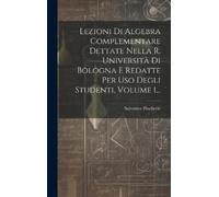 Salvatore Pinch Lezioni Di Algebra Complementare Dettate Nell (Copertina rigida)