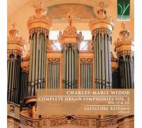 Reitano Salvatore - Charles-marie Widor: Complete Organ Symphonies Vol. 2 - Cd