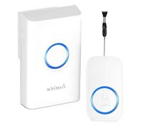 Salvavita Anziani - Pager e Allarme per Anziani con Pulsante SOS, Campanello Wireless da Interno, Sistema di Monitoraggio Remoto per Sicurezza in Casa (Sos Button)