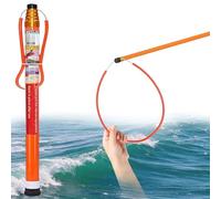 Salvavita for Piscine con Asta Telescopica, Maniglia Antislittamento Gancio di Salvataggio Speciale Pali Telescopici Leggeri Multiuso(10m/33 ft)