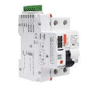 Salvavita Riarmo Automatico con display a LED,40A 30mA 2P AC230V Interruttore Differenziale a Riarmo Automatico Salvavita Autoriarmante RCCB (30mA Type AC)