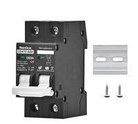 Salvavita Riarmo Automatico Interruttore automatico DC100V 150V 200V 250V Bassa tensione AC DC MCB 2P Curva C 16A 20A 25A 40A 50A(2P DC510-1000V,25A)