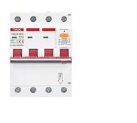 Salvavita Riarmo Automatico Interruttore differenziale con protezione da sovracorrente 220 V 380 RCBO 10 A 16 20 32 40 63 2P 3P 4P 30 mA(4P 30MA,25A)
