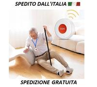 Salvavita SOS basta premere il tasto per avvisare tutti. Per anziani e bambini