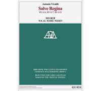 Salve Regina RV 616, RV 617, RV 618. Ed. critica di M. Talbot - Riduzione Per Canto E pianoforte di A. Frigé