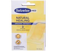 Salvelox Med Natural Healing Organic Antibact Cerotti con Miele di Gra