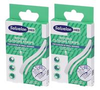 Salvelox Med Strisce di Sutura Miste 2x8 St