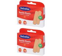 Salvelox Textile Elastic Cerotti 19mm x 72mm 2x12 St