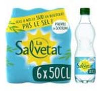 Salvetat - Acqua minerale naturale, 6 x 50 cl, confezione da 4