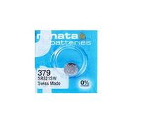Salvezza Renata batteria in argento svizzero con batteria da 1.55 Volt & 379 (SR521SW)
