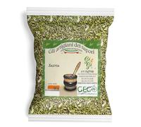 Salvia in Foglie Essiccata al Sole - Busta da 50 gr | Gluten Free Vegan | Erba Aromatica Secca Coltivata in Sicilia Qualità Premium 100% Natutale - Sapore Piccante E Amarognolo (Salvia Secca)