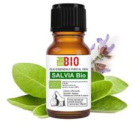 Salvia Officinalis Olio essenziale 100% Puro 10 ml - Uso interno Terapeutico Alimentare Diffusori Aromaterapia Cosmetica Cucina - Laborbio