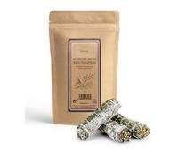 SALVIA | Salvia Bianca erba sacra per la purificazione 5Uni | Pianta erbacea con un buon effetto bruciante | Purificazione spirituale | Rituali energetici | Pianta pura per la purificazione energetica