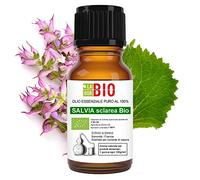 Salvia Sclarea Bio Olio essenziale 100% Puro 5 ml - Uso interno Terapeutico Alimentare Diffusori Aromaterapia Cosmetica Cucina - Laborbio