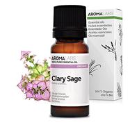 Salvia Sclarea BIO (Salvia sclarea) - 10 mL - Olio Essenziale Chemiotipizzato e Certificato AB - Ciclo mestruale & Menopausa - Aroma Labs - Made in France