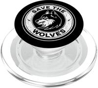Salviamo I Lupi Save The Wolves PopSockets PopGrip per MagSafe