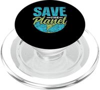 Salviamo Il Pianeta Globale Terra Cambiamento Climatico PopSockets PopGrip per MagSafe
