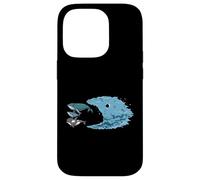 Salviamo il pianeta Pesce di plastica che mangia le balene Custodia per iPhone 14 Pro