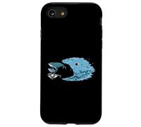 Salviamo il pianeta Pesce di plastica che mangia le balene Custodia per iPhone SE (2020) / 7/8