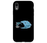 Salviamo il pianeta Pesce di plastica che mangia le balene Custodia per iPhone XR
