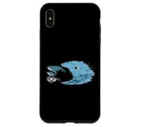 Salviamo il pianeta Pesce di plastica che mangia le balene Custodia per iPhone XS Max