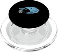 Salviamo il pianeta Pesce di plastica che mangia le balene PopSockets PopGrip per MagSafe