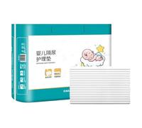 Salvietta per il Cambio | Telo Assorbente Traspirante | 40 Pezzi Tappetini per Cambio Pannolino Portatili,Ideale per Neonate Casa Viaggi Auto Escursioni Spostamenti