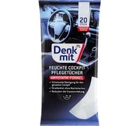 Salviette bagnate Cabina, 20 pezzi - Marchio DM Germania - Compatibile con Denkmit - Feuchte Pflegetücher Cockpit, 20 St
