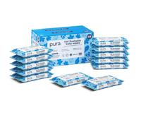 Salviette Bagnate Detergenti, 720 Salviette (12 X 60 Salviette), 99% Acqua, 100%