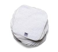 Salviette Cheeky - Salviette Biologiche di alta qualità, in cotone pesante, confezione da 25 salviette riutilizzabili da 15 x 15 cm