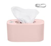Salviette da caldo per bambini, scaldabullo portatile - Contenitore più caldo delle salviette per bambini USB - Scatola di isolamento per pannolini riutilizzabili con controllo della temperatura preci