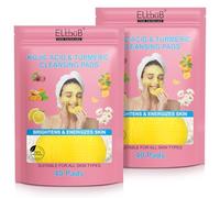 Salviette Detergenti all'Acido Kojico e Curcuma - Esfoliazione Delicata, Schiarente e Idratante - Adatto a Tutti i Tipi di Pelle - 100% Naturale, Senza Additivi, Vegan e Cruelty-Free