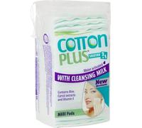 Salviette detergenti Aloe Vera | con latte detergente integrato | 100% cotone | Makeup Remover | CottonPlus | Smake-up | 50 pezzi