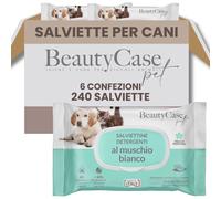 Salviette Detergenti Animali al Muschio Bianco 240 St