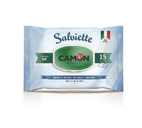 Salviette Detergenti Camon - Aloe 15 pz - 1° ORDINE? scegli lo sconto BZR5 / BZR20 + 200 punti fedeltà bianco