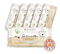 Salviette Detergenti per Cani e Gatti Dolcezza Esotica 40pz 6 cf.