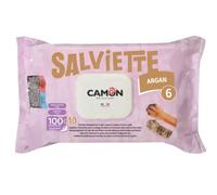 Salviette Detergenti per cani e gatti Maxi Formato da 110 pezzi Camon Argan - 1° ORDINE? scegli lo sconto BZR5 / BZR20 + 200 punti fedeltà