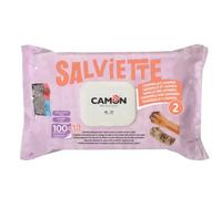 Salviette Detergenti per cani e gatti Maxi Formato da 110 pezzi Camon Lavanda e camomilla - 1° ORDINE? scegli lo sconto BZR5 / BZR20 + 200 punti fedeltà