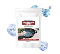 Salviette Detergenti Per Griglia 20 Pezzi Detergente Resistente Antigraffio | Salviette Antigrasso Per Cucina Campeggio Barbecue Piastra Piano Cottura