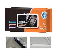 Salviette detergenti per pelle - 50 pezzi smacchiatore per abitace,Salviette per la cura della pelle - per sedile del camion pannello della porta cruscotto consolle scarpe stivali Borse mobili