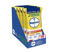Salviette Disinfettanti Sgrassanti al Limone Confezione da 5 Pacchi x 80