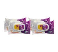 Salviette Imbevute Junior Clean, Detergono con Dolcezza, Lasciando la Pelle Morbida, Idratata e Leggermente Profumata, Confezione da 20 Salviettine (Salviette (4 unità))