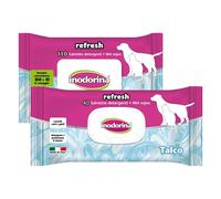 Inodorina Refresh Salviette Detergenti 40 pezzi - Talco - 1° ORDINE? scegli lo sconto BZR5 / BZR20 + 200 punti fedeltà