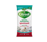 Citrosil Home Protection Salviette Superfici Igienizzanti Eucalipto, 40 Pezzi