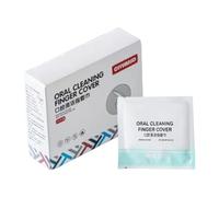 Salviette per denti e gengive per bambini, spazzolino copri dito per bambini - Salviette pulisci lingua per bambini da 10 pezzi - Tessuto non tessuto per spazzolino da denti con linguetta per dito per