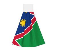 Salviette per le mani in velluto corallo con bandiera della Namibia, asciugamani da appendere per cucina, bagno, campeggio, all'aperto e altro ancora, strofinacci assorbenti